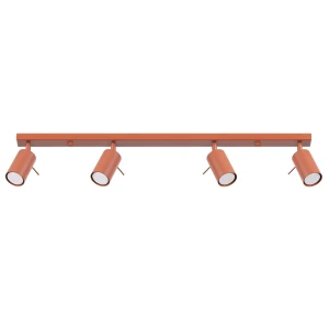 Lampa sufitowa RING 4L ochra czerwona plafon SL.1510 SOLLUX LIGHTING