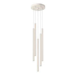 Lampa wisząca PASTELO 5P beżowa zwis SL.1516 SOLLUX LIGHTING