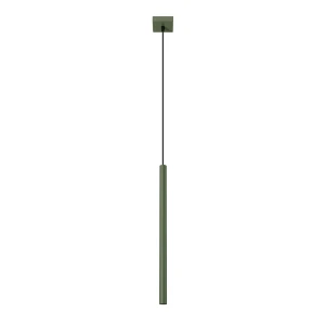 Lampa wisząca PASTELO 1 zielona oliwka zwis SL.1518 SOLLUX LIGHTING