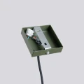 Lampa wisząca PASTELO 1 zielona oliwka zwis SL.1518 SOLLUX LIGHTING