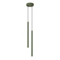 Lampa wisząca PASTELO 2 zielona oliwka zwis SL.1519 SOLLUX LIGHTING