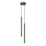 Lampa wisząca PASTELO 2 zielona oliwka zwis SL.1519 SOLLUX LIGHTING