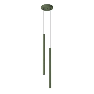 Lampa wisząca PASTELO 2 zielona oliwka zwis SL.1519 SOLLUX LIGHTING