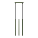 Lampa wisząca PASTELO 3 zielona oliwka zwis SL.1520 SOLLUX LIGHTING