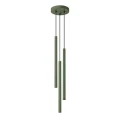 Lampa wisząca PASTELO 3P zielona oliwka zwis SL.1521 SOLLUX LIGHTING