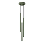 Lampa wisząca PASTELO 3P zielona oliwka zwis SL.1521 SOLLUX LIGHTING