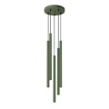 Lampa wisząca PASTELO 5P zielona oliwka zwis SL.1522 SOLLUX LIGHTING