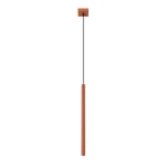 Lampa wisząca PASTELO 1 ochra czerwona zwis SL.1524 SOLLUX LIGHTING