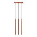 Lampa wisząca PASTELO 3 ochra czerwona zwis SL.1526 SOLLUX LIGHTING