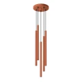 Lampa wisząca PASTELO 5P ochra czerwona zwis SL.1528 SOLLUX LIGHTING