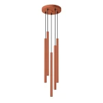 Lampa wisząca PASTELO 5P ochra czerwona zwis SL.1528 SOLLUX LIGHTING