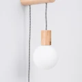 Lampa ścienna NIMBI G9 z włącznikiem kinkiet SL.1645 SOLLUX LIGHTING