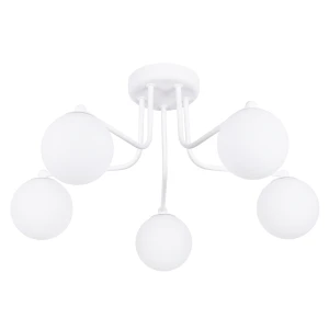 Lampa wisząca ASTRAL 5 biała żyrandol SL.1660 SOLLUX LIGHTING