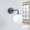 Lampa ścienna ASTRAL 1 czarna kinkiet SL.1661 SOLLUX LIGHTING