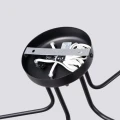 Lampa wisząca ASTRAL 5 czarna żyrandol SL.1663 SOLLUX LIGHTING