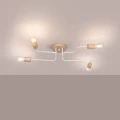 Lampa wisząca TIMBO 4 biała żyrandol SL.1665 SOLLUX LIGHTING