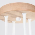 Lampa wisząca TIMBO 4 biała żyrandol SL.1665 SOLLUX LIGHTING