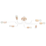 Lampa wisząca TIMBO 8 biała żyrandol SL.1667 SOLLUX LIGHTING
