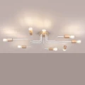 Lampa wisząca TIMBO 8 biała żyrandol SL.1667 SOLLUX LIGHTING
