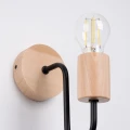 Lampa ścienna TIMBO czarna kinkiet SL.1668 SOLLUX LIGHTING