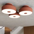 Lampa sufitowa OMIQ ochra czerwona plafon SL.1681 SOLLUX LIGHTING