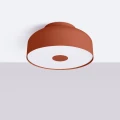 Lampa sufitowa OMIQ ochra czerwona plafon SL.1681 SOLLUX LIGHTING
