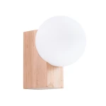 Lampa ścienna BULBO naturalne drewno kinkiet SL.1682 SOLLUX LIGHTING