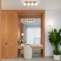 Lampa ścienna BULBO naturalne drewno kinkiet SL.1682 SOLLUX LIGHTING