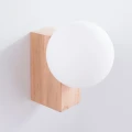 Lampa ścienna BULBO naturalne drewno kinkiet SL.1682 SOLLUX LIGHTING