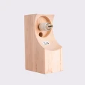 Lampa ścienna BULBO naturalne drewno kinkiet SL.1682 SOLLUX LIGHTING