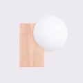 Lampa ścienna BULBO naturalne drewno kinkiet SL.1682 SOLLUX LIGHTING