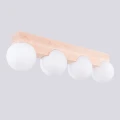 Lampa sufitowa BULBO 4 naturalne drewno plafon SL.1685 SOLLUX LIGHTING