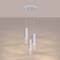 Lampa wisząca LAMI 3P biała zwis SL.1689 SOLLUX LIGHTING