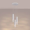 Lampa wisząca LIRO 3P biała zwis SL.1694 SOLLUX LIGHTING
