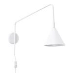 Lampa ścienna NOX biała kinkiet SL.1696 SOLLUX LIGHTING
