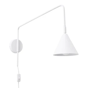 Lampa ścienna NOX biała kinkiet SL.1696 SOLLUX LIGHTING