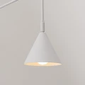 Lampa ścienna NOX biała kinkiet SL.1696 SOLLUX LIGHTING