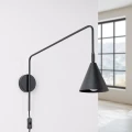 Lampa ścienna NOX czarna kinkiet SL.1697 SOLLUX LIGHTING