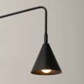 Lampa ścienna NOX czarna kinkiet SL.1697 SOLLUX LIGHTING