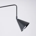 Lampa ścienna NOX czarna kinkiet SL.1697 SOLLUX LIGHTING