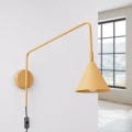 Lampa ścienna NOX złota kinkiet SL.1698 SOLLUX LIGHTING