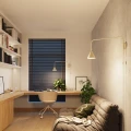 Lampa ścienna NOX beżowa kinkiet SL.1699 SOLLUX LIGHTING
