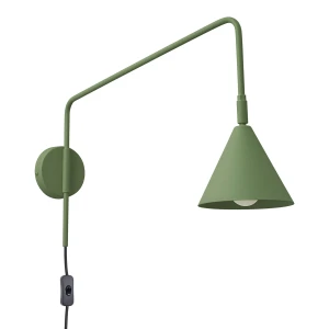 Lampa ścienna NOX zielona oliwka kinkiet SL.1700 SOLLUX LIGHTING
