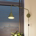 Lampa ścienna NOX zielona oliwka kinkiet SL.1700 SOLLUX LIGHTING
