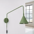 Lampa ścienna NOX zielona oliwka kinkiet SL.1700 SOLLUX LIGHTING