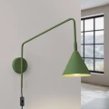 Lampa ścienna NOX zielona oliwka kinkiet SL.1700 SOLLUX LIGHTING