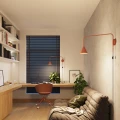 Lampa ścienna NOX ochra czerwona kinkiet SL.1701 SOLLUX LIGHTING