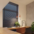 Lampa ścienna NOX ochra czerwona kinkiet SL.1701 SOLLUX LIGHTING