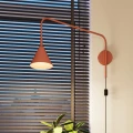 Lampa ścienna NOX ochra czerwona kinkiet SL.1701 SOLLUX LIGHTING