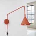 Lampa ścienna NOX ochra czerwona kinkiet SL.1701 SOLLUX LIGHTING